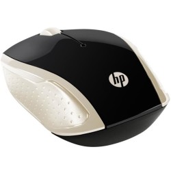 Souris sans fil HP 200 - Noir et doré