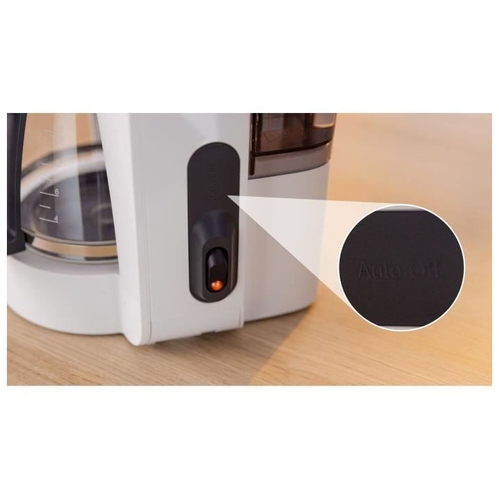 Cafetiere Filtre - BOSCH - TKA2M111 MyMoment - Blanche - Capacité 1,2