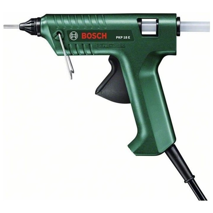 Pistolet a colle BOSCH - PKP 18 E - Electrique - 7 min - Vert et noir