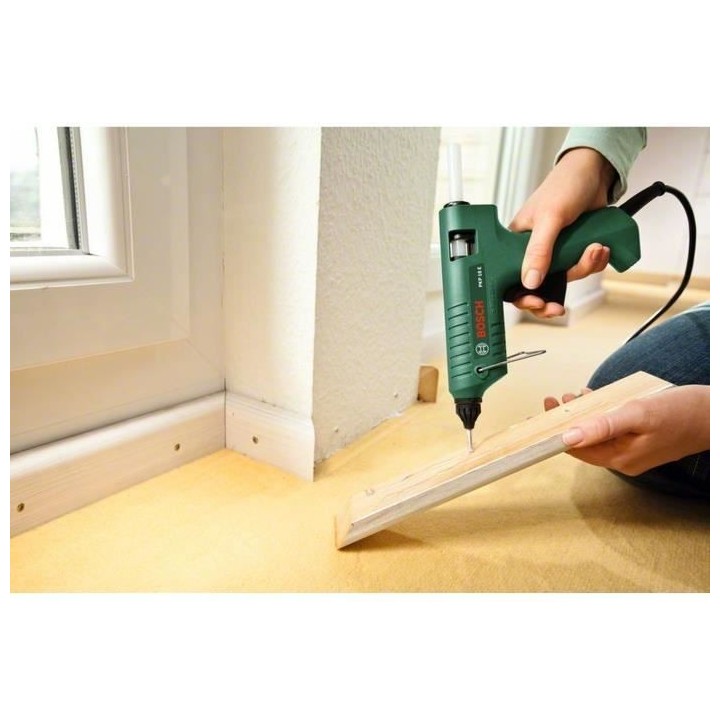 Pistolet a colle BOSCH - PKP 18 E - Electrique - 7 min - Vert et noir