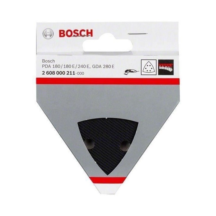 Plateau de ponçage Pour PDA 180, PDA 180 E, PDA 240 E - BOSCH