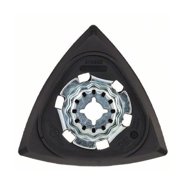 Plateau de ponçage delta Bosch - Starlock AVZ 93 G (93mm)