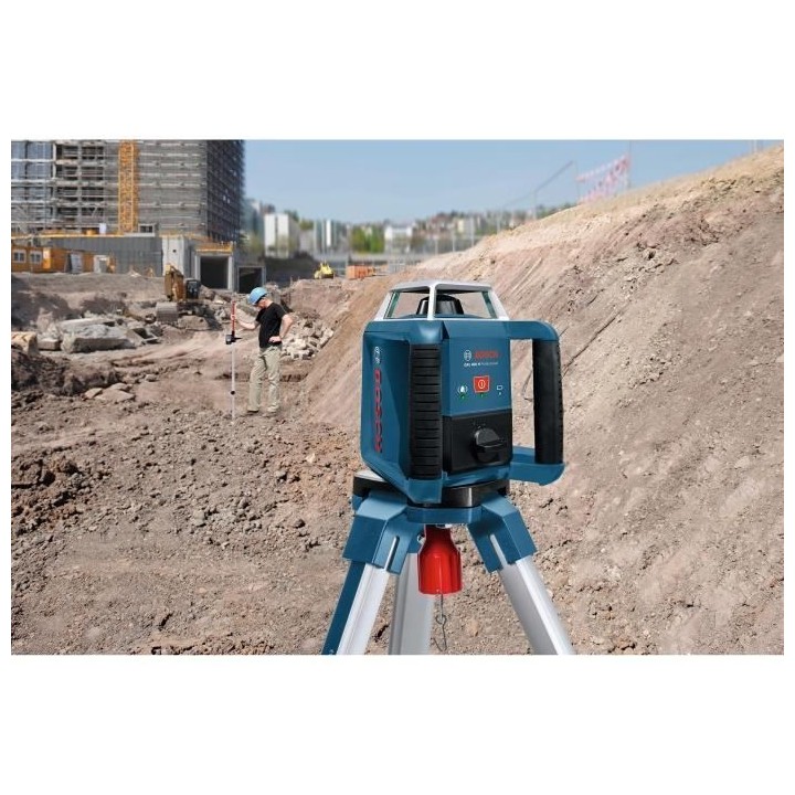 Laser rotatif Bosch Professional GRL 400 H - Portée 400 metres de dia