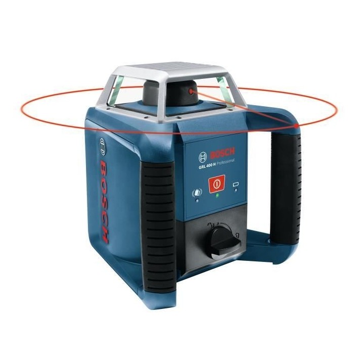 Laser rotatif Bosch Professional GRL 400 H - Portée 400 metres de dia
