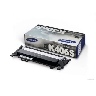 Cartouche de toner noir Samsung CLT-K406S (SU118A) pour SS062B/CLP-365