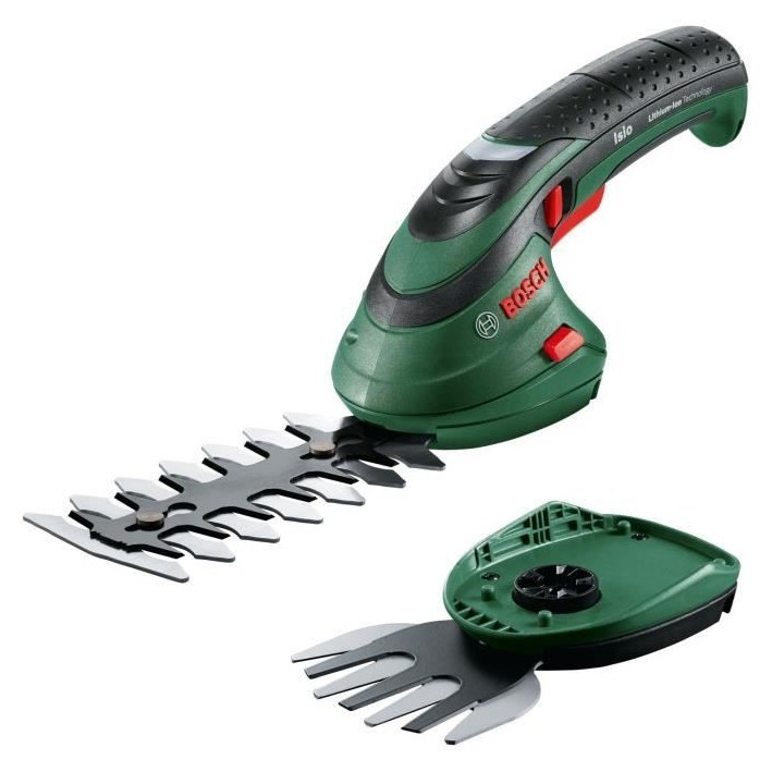 Cisailles - BOSCH - ISIO 3,6V avec set de 2 lames - Sculptez vos arbus