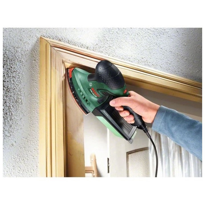 Ponceuse Multi Bosch - PSM 200 AES (Livrée avec 2 feuilles abrasives,