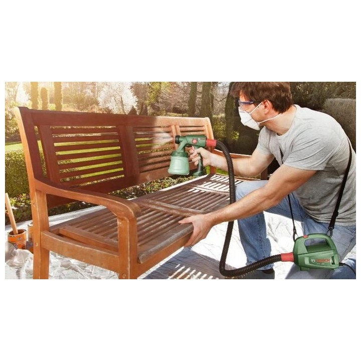 Pistolet a peinture Bosch - PFS 5000 E - Basse pression - 1200 W - 3 b