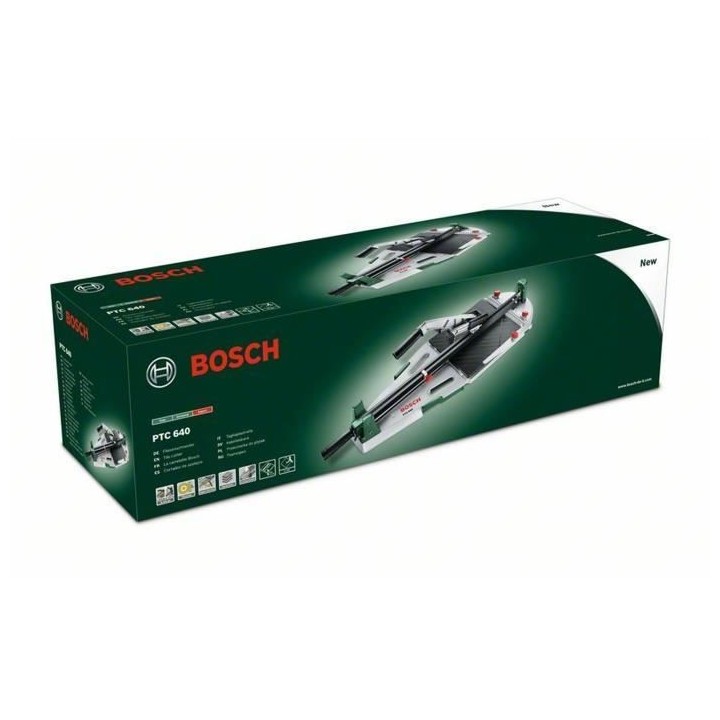 Carrelette manuelle Bosch - PTC 640 (64 cm de capacité de coupe)