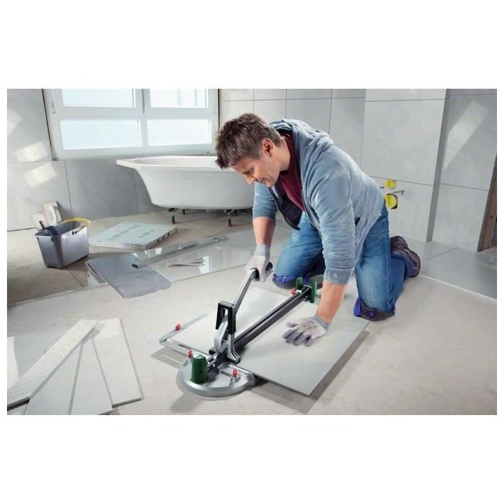 Carrelette manuelle Bosch - PTC 640 (64 cm de capacité de coupe)