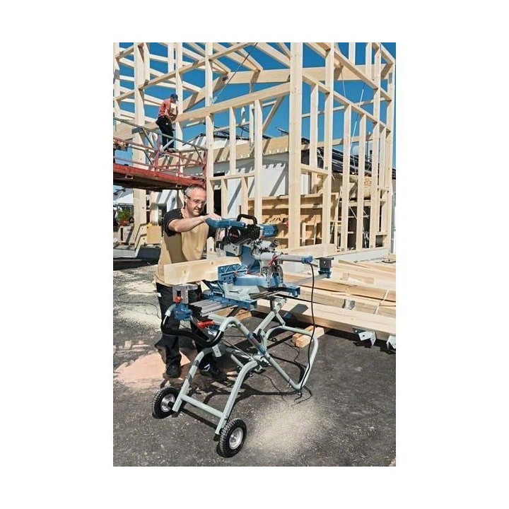 Scie a onglets radiale Bosch Professional GCM 12 SDE - Capacité de co