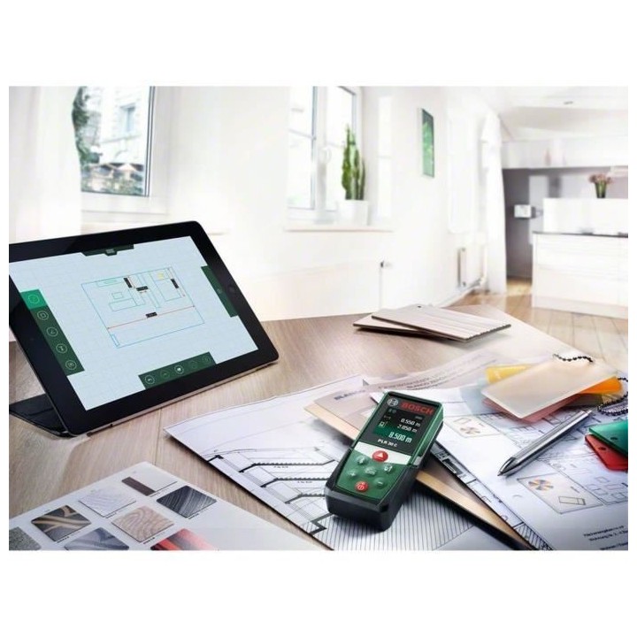 Télémetre laser Bosch - PLR 30 C (Livré avec housse de protection e