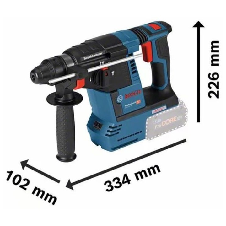 Perforateur SDS Plus 18V GBH 18V-26 (sans batterie ni chargeur) + coff