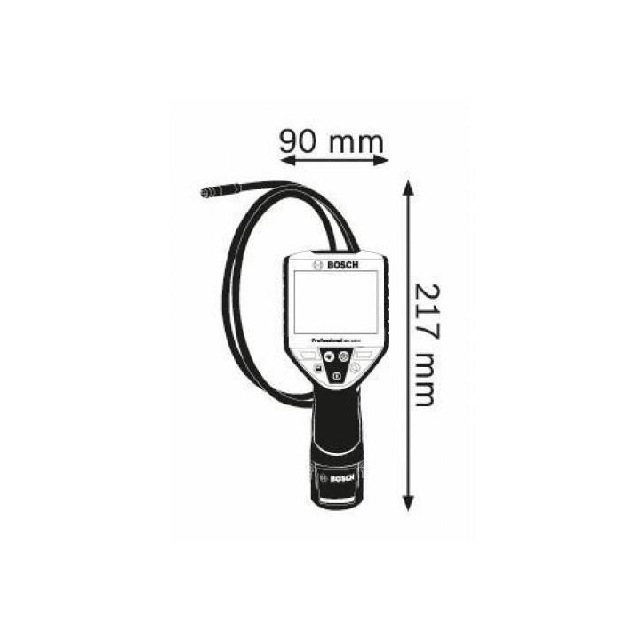 Caméra d'inspection Bosch Professional GIC 120 C 10,8V, écran 3,5, 3