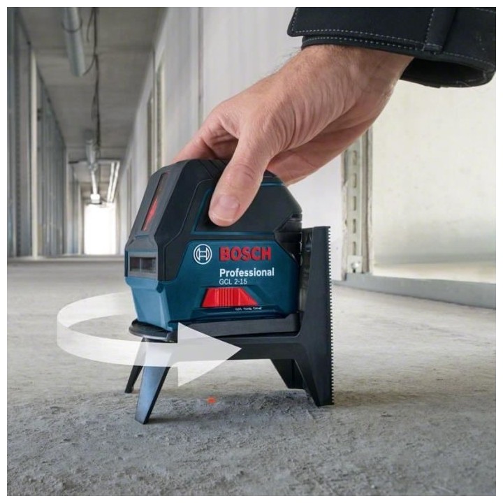 Laser point et ligne 3x1,5V GCL 2-15 (sans batterie ni chargeur) en bo