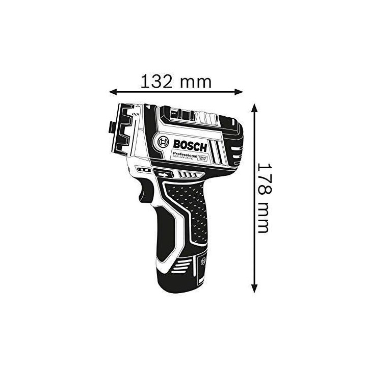 Perceuse-visseuse sans-fil GSR 12V-15FC + L-BOXX 102 + mandrin de per