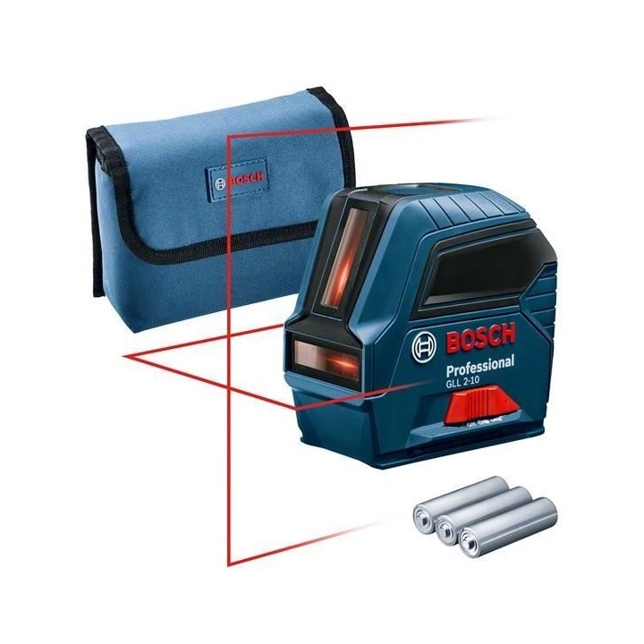 Laser ligne Bosch Professional GLL 2-10 - Portée de 10 metres - 06010