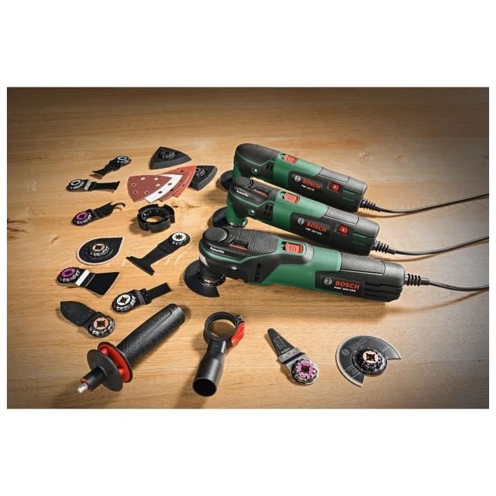 Outil multifonction BOSCH PMF 250 CES Set