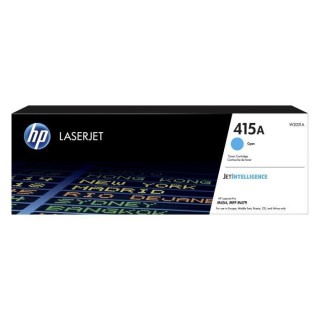 HP 415A Cartouche de toner cyan LaserJet authentique (W2031A) pour HP