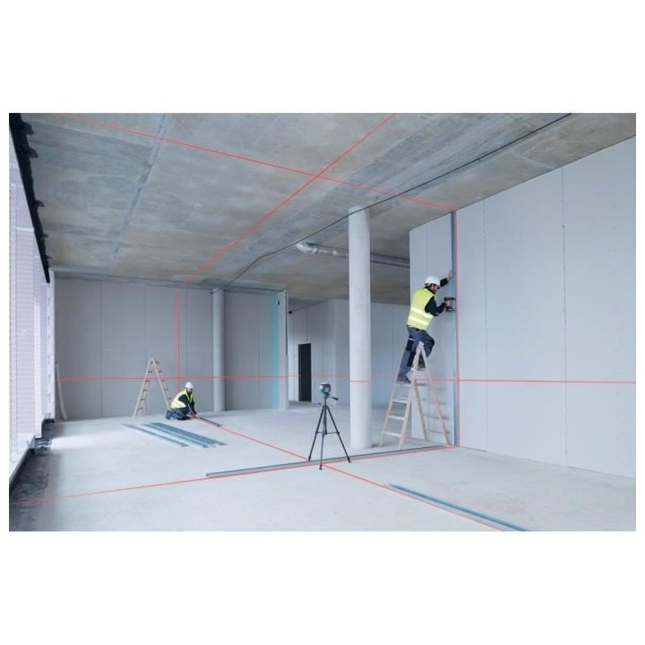 Niveau laser lignes Bosch Professional GLL 3-80 C - 0601063R00 - Noir