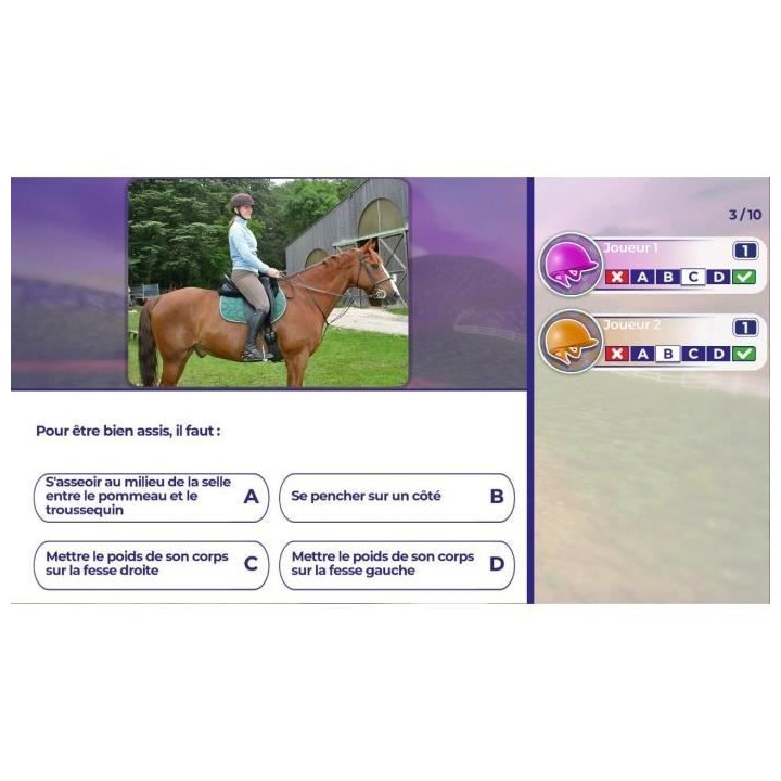 Galops 1 a 7 Jeu PS4