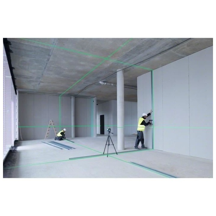 Laser ligne 12V GLL 3-80 CG vert + batterie GBA 2Ah + chargeur GAL 123