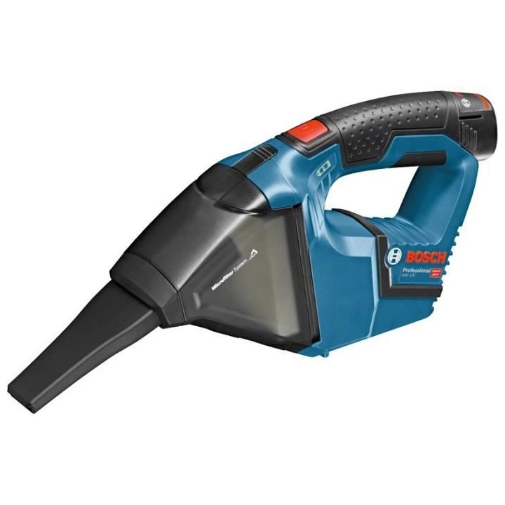 Aspirateur Bosch Professional GAS 12V + 2 batteries 3,0Ah + L-BOXX - 0