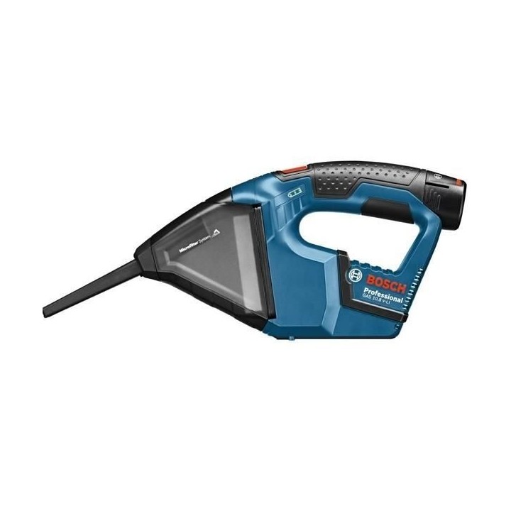 Aspirateur Bosch Professional GAS 12V + 2 batteries 3,0Ah + L-BOXX - 0