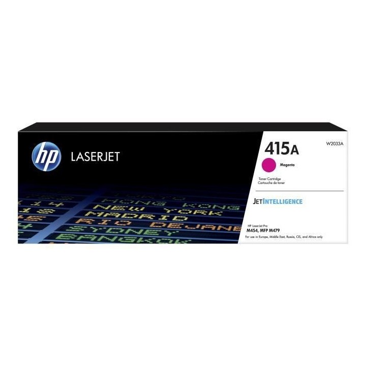 HP 415A Cartouche de toner magenta LaserJet authentique (W2033A) pour