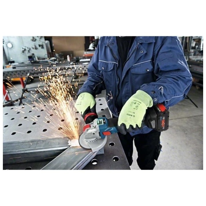 Meuleuse angulaire Bosch Professional X-LOCK GWX 18V-10 SC - Tronçonn