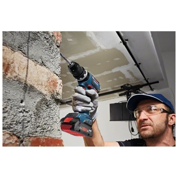 Pack de 2 batteries 18V ProCORE 4Ah + chargeur rapide - BOSCH - 1600A0