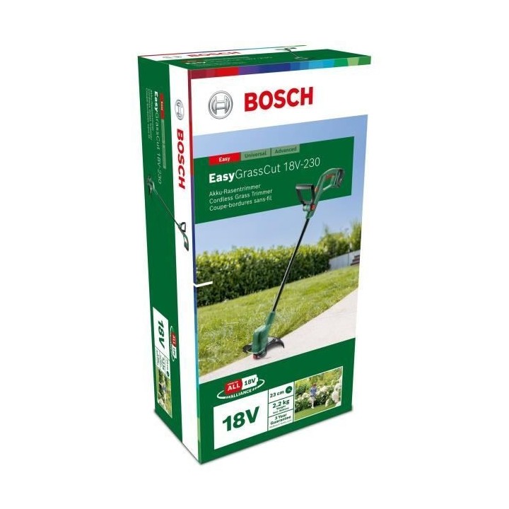 Coupe-bordures Bosch - EasyGrassCut 18-230 (Livré avec 1 batterie et