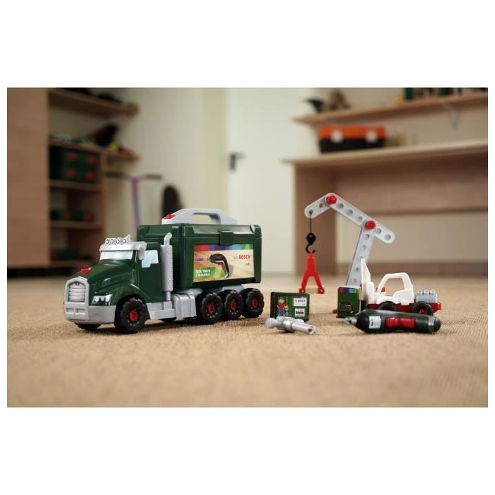 Jouet de bricolage - KLEIN - Camion de bricolage Bosch a monter/démon