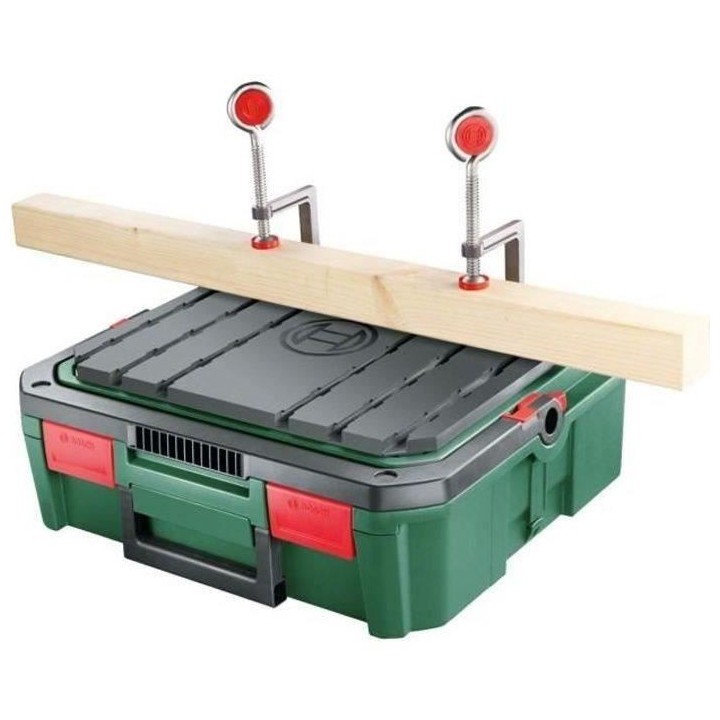 Etabli de sciage - BOSCH - SystemBox vide spécial sciage - Vert - 15x