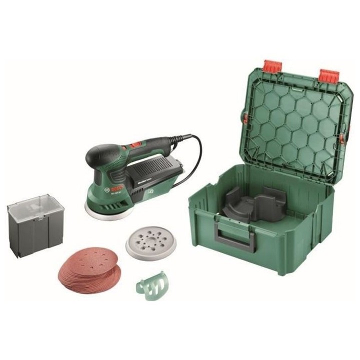 Ponceuse excentrique BOSCH - PEX 300 AE + 1 boîte a rangement SystemB