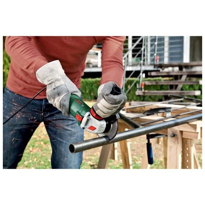 Meuleuse a main Bosch - PWS 850-125 + AVH (Livrée dans un carton 1 po