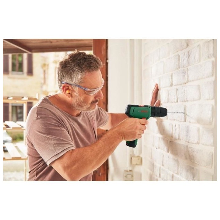 Perceuse a percussion Bosch - EasyImpact 1200 (2 batteries 12V, 1 char