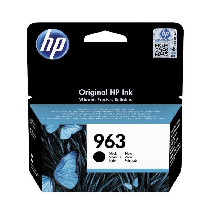 HP 963 Cartouche d'encre noire authentique (3JA26AE) pour HP OfficeJet