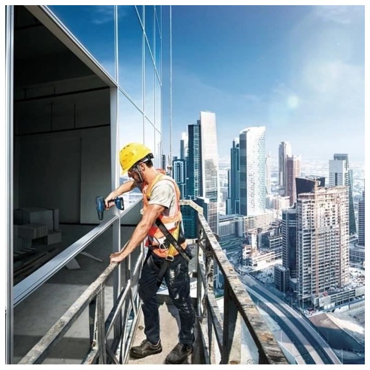 Perceuse a percussion Bosch Professional GSB 18V- 21 + 2 batteries 2,0