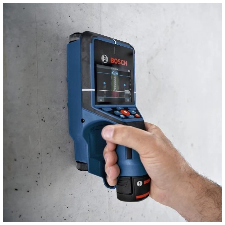 Détecteur mural Bosch Professional D-Tect 200 C + L-BOXX + dragonne B