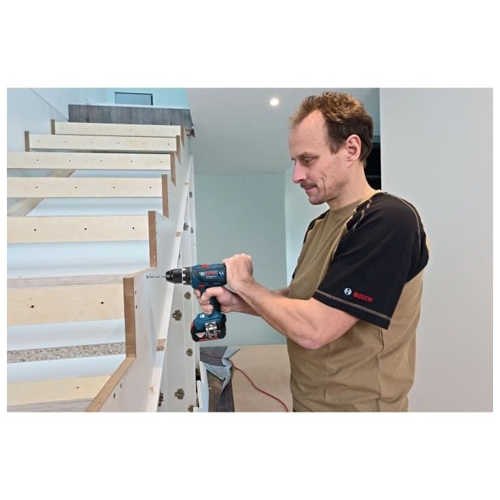 Perceuse-visseuse Bosch Professional GSR 18V-28 + 2 batteries 2,0Ah +