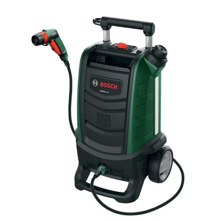 Nettoyeur haute-pression Bosch - Fontus 18 Gen2 - Pression réglable -