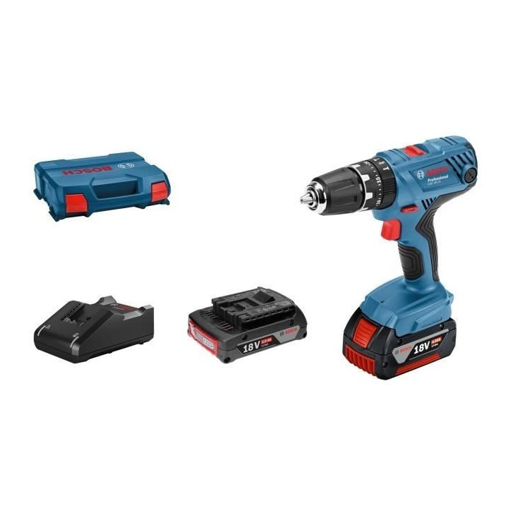 Perceuse-visseuse a percussion Bosch Professional GSB 18V-21 + 1 batte