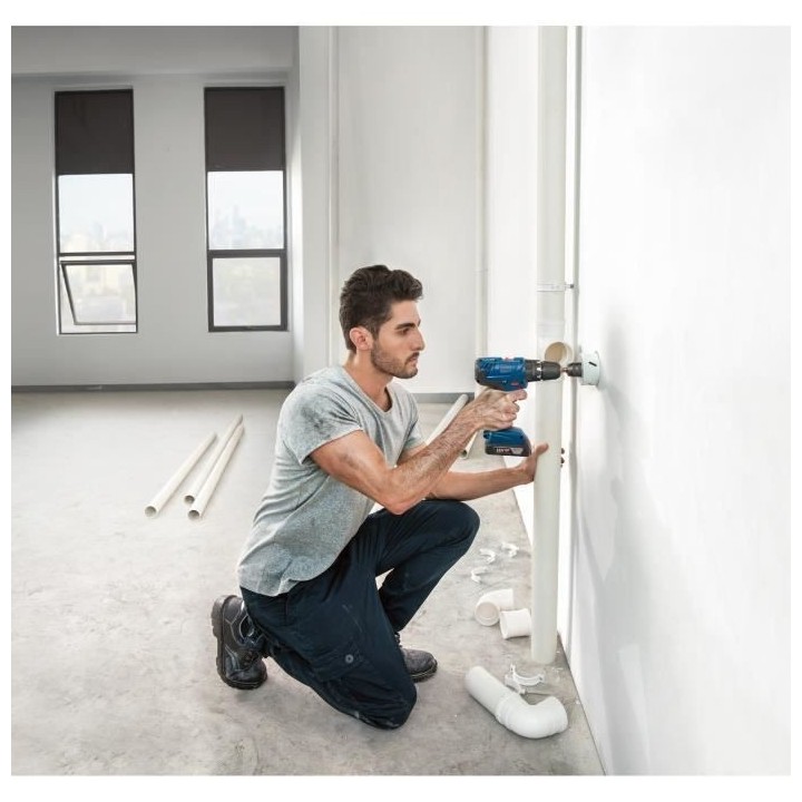 Perceuse-visseuse a percussion Bosch Professional GSB 18V-21 + 1 batte