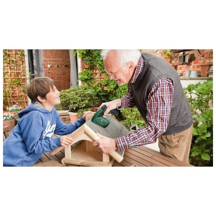 Agrafeuse sans fil BOSCH PTK 3,6 Li - idéale pour bois - batterie Lit