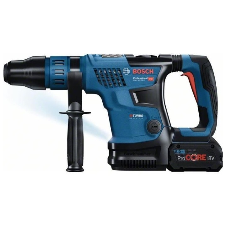 Perforateur SDS-Max GBH 18V-36 C + 2 batteries Procore 5,5Ah + chargeu