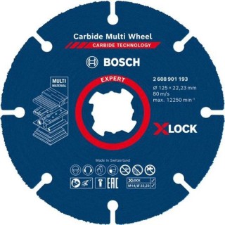 Disque a tronçonner Carbide Multi Wheel 125mm - BOSCH EXPERT - 260890
