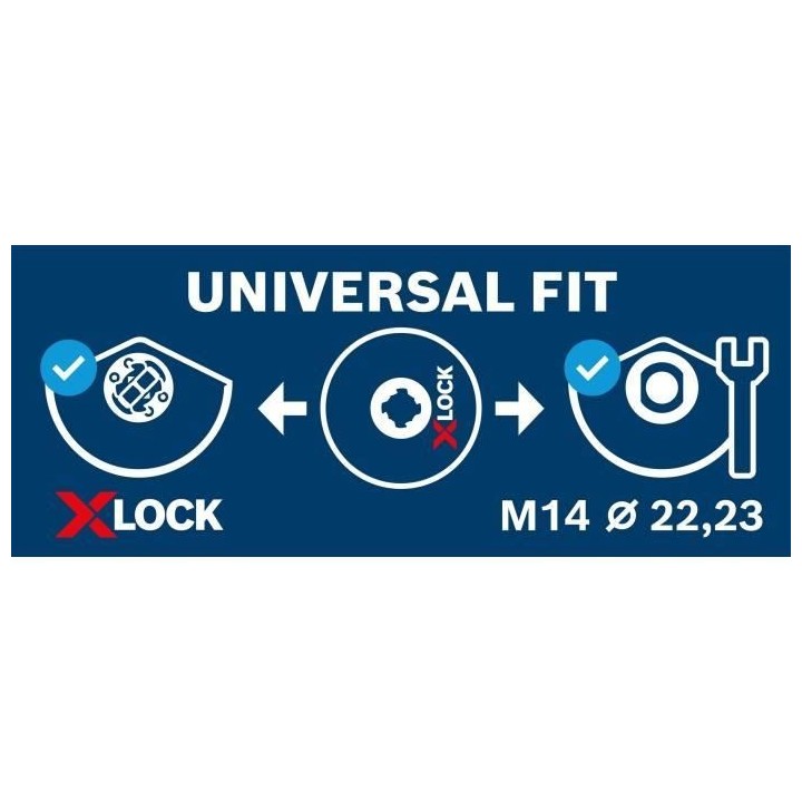 Disque a tronçonner Carbide Multi Wheel 125mm - BOSCH EXPERT - 260890