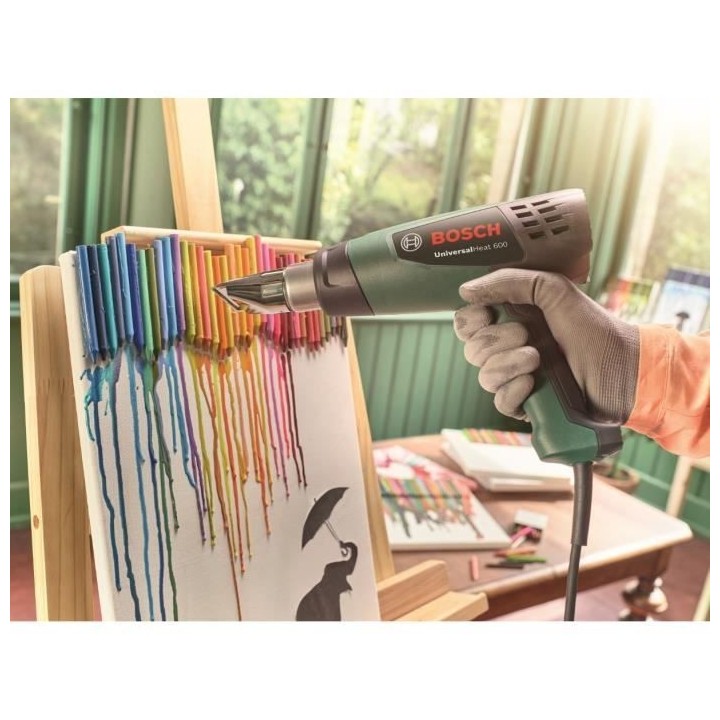 Décapeur Thermique BOSCH - Universal Heat 600 - 2000 W - 600°C - 2 E