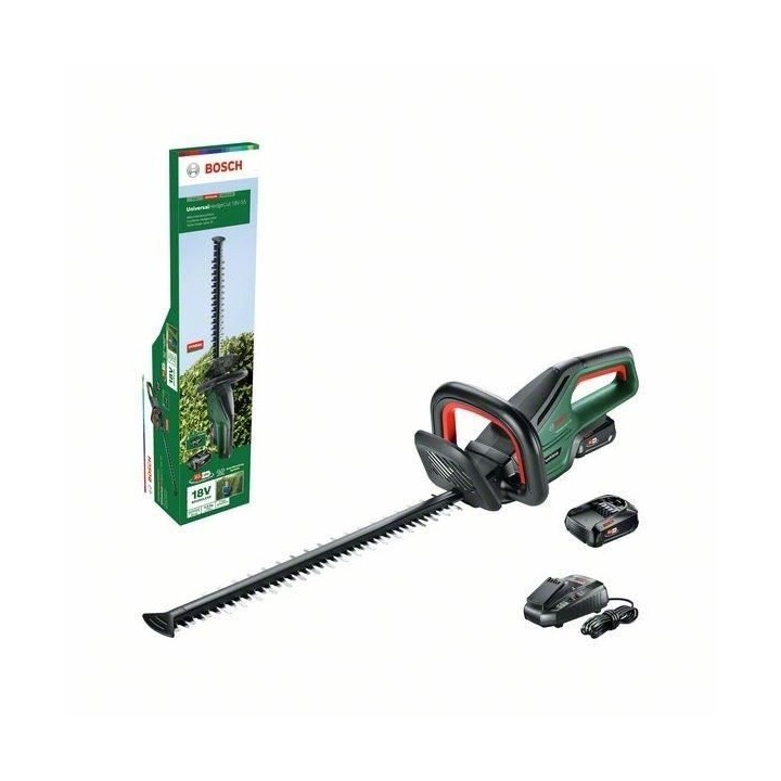 Taille-haies Bosch - UniversalHedgeCut 18V-55 (livré avec 2 batteries
